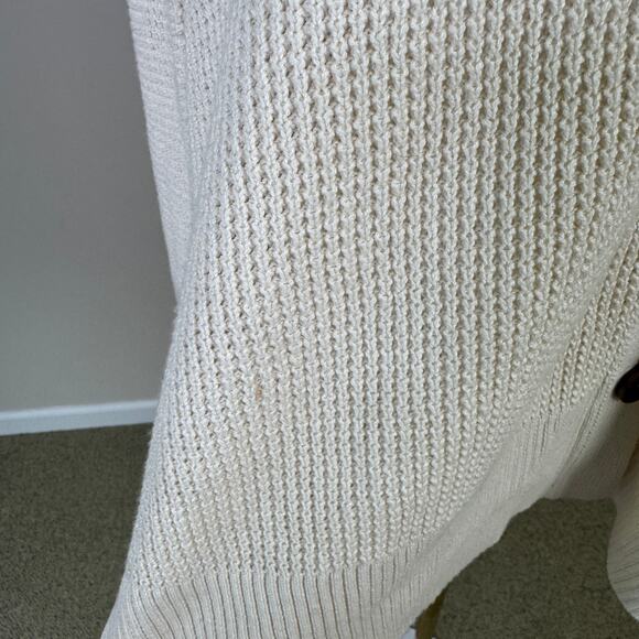 J Jill Knit V Neck Button Up Long Sleeve Sweater US Women's L Petite - Picture 6 of 7